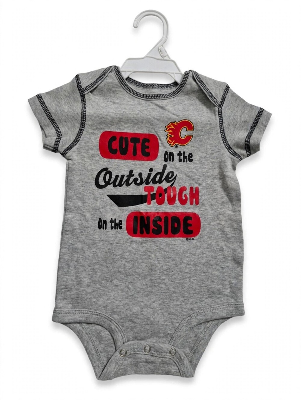 (12M) NHL Calgary Flames Baby Onesie